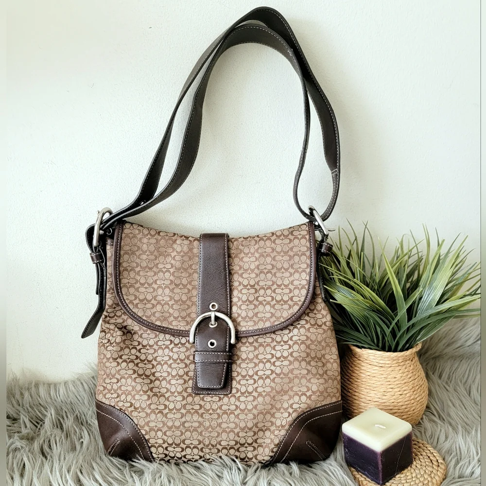 Coach vintage style classic convertible shoulder crossbody bag - Picture 6 of 10